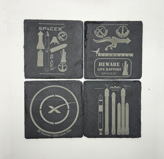 Laser Etched Coasters starting at $20.00